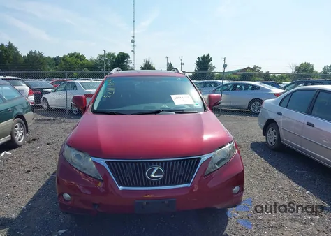 2012 Lexus Rx 350 350 from USA, damaged, VIN 2T2BK1BA6CC140008